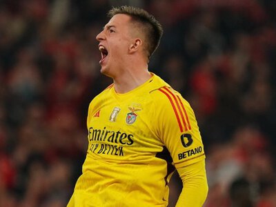 Впечатляющий гол! Трубин забил "Реалу" и вывел "Бенфику" в плей-офф ЛЧ