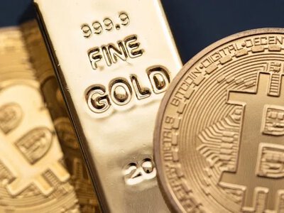 Золото превзошло биткойн по волатильности впервые за многие годы