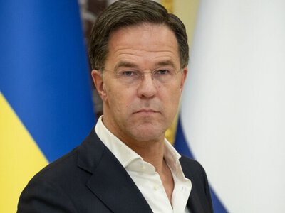  Генсек НАТО Марк Рютте прибыл в Киев и выступил в Раде 