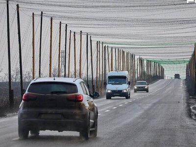 Почему дороги Славянска до сих пор не накрыты антидроновыми сетками — объяснение МВА