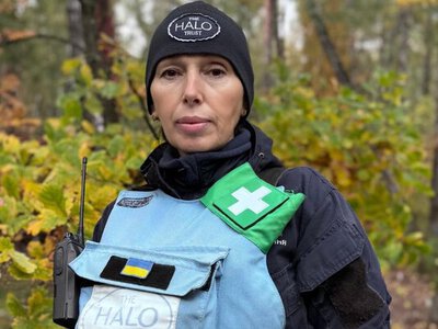 Новое призвание: как переселенка из Константиновки стала специалистом по разминированию