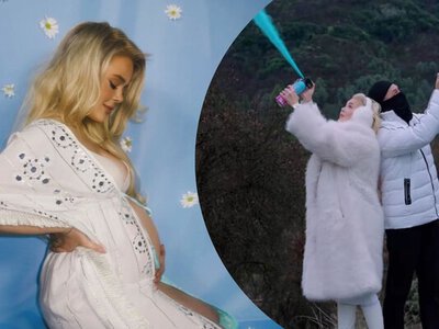 Алина Гросу объявила пол первенца: гендер-пати провела с любимым в горах