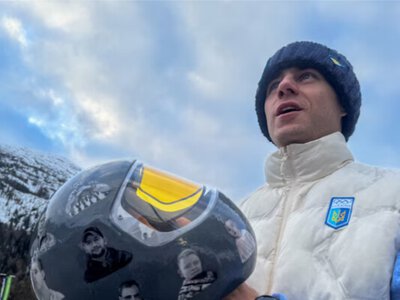 МОК дисквалифицировал скелетониста Гераскевича за шлем с фото погибших украинских спортсменов