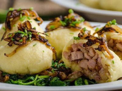 Полтавские галушки с мясом и грибами: простой рецепт