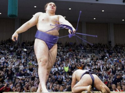 Украинский беженец и обладатель Кубка Императора. История  сумоиста Аонисики Арата