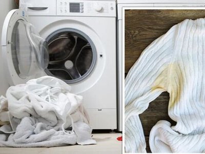 Желтые пятна на одежде и тюле исчезнут без дорогих средств: работающий бюджетный способ