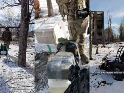 Доставляют провизию на санках: Как сейчас выглядит логистика в Константиновке