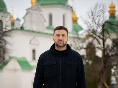 Зеленский обратился из бункера на Банковой в четвертую годовщину вторжения РФ 