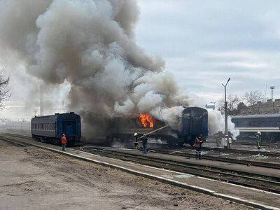 Shahed влетел в пассажирский поезд в Николаеве, Укрзалізниця рассказала о последствиях. Фото 