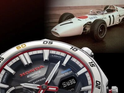 Casio представила гоночные часы Honda: технологии Формулы-1 на вашем запястье