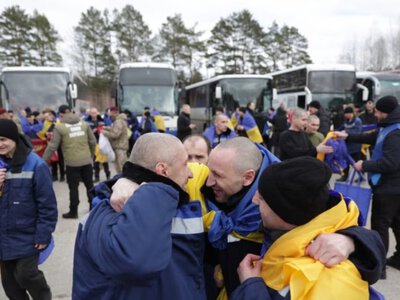 Между Украиной и Россией прошел крупным обмен военнопленными