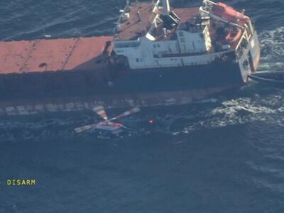  Шведская береговая охрана захватила судно из санкционного списка Украины 