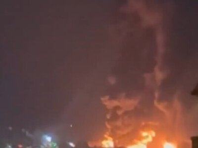 Израиль начал бить по нефтехранилищам Ирана. Видео 