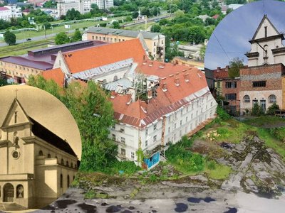 Мало кто знает, что на территории заброшенного завода ЛАЗ во Львове стоит некогда роскошный храм
