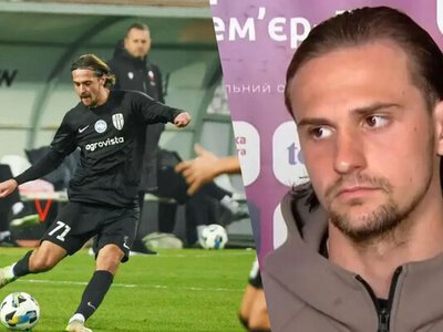 Тупо футболист-клоун: игрока клуба УПЛ уничтожили за флеш-интервью из 11 слов