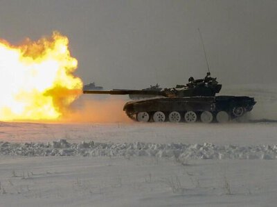 В Гвардейском гарнизоне прошли штатные стрельбы танковых подразделений