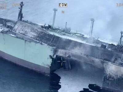 Бомба замедленного действия. В Средиземном море дрейфует танкер РФ с десятками тысяч тонн газа 