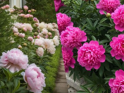 Как и когда подкармливать пионы, чтобы они обильно цвели