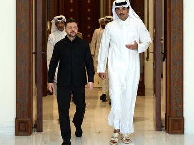  Зеленский назвал «историческими» соглашения, заключённые во время поездки в страны Ближнего Востока 