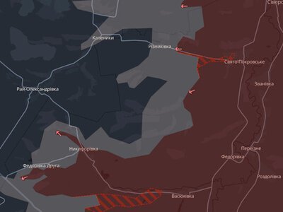Два села в Донецкой области перешли под контроль противника — DeepState