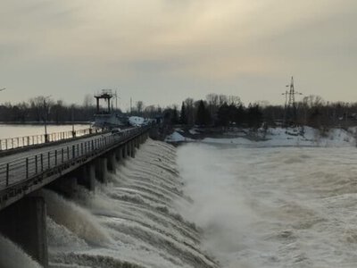 В Северо-Казахстанской области переполнилось Сергеевское водохранилище