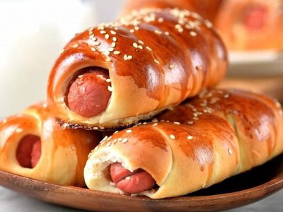 Сосиски в тесте, вкусные, как у мамы!