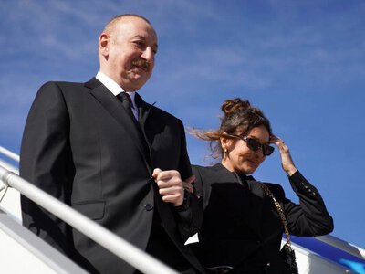 Президент Азербайджана прибыл в Тбилиси на переговоры