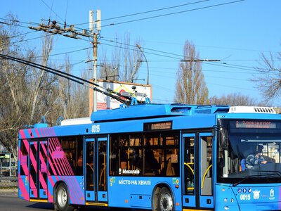В столице массово «замерли» троллейбусы