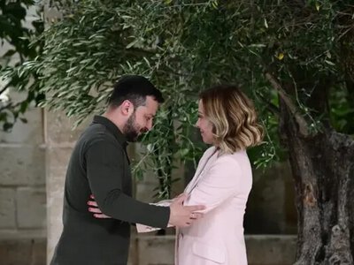 Она сильный лидер, а ее голос много значит для поддержки Украины - Зеленский о Мелони