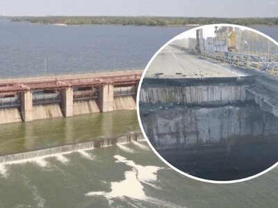 Удар по дамбе в Печенегах в период "большой воды": есть ли разрушения