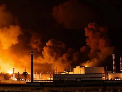  Силы обороны атаковали в российском Таганроге завод, где собирают дроны «Молния» 