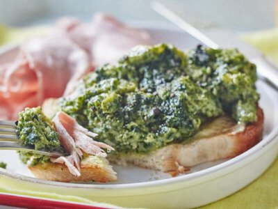 Как приготовить Зеленые яйца с ветчиной по мотивам книги доктора Сьюза