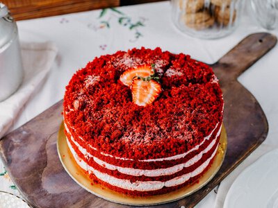 Как приготовить торт «Красный бархат»: простой пошаговый рецепт