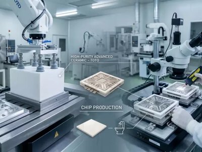 Керамическая революция: как производитель унитазов Toto покоряет рынок ИИ-чипов