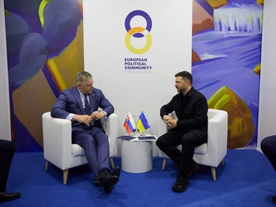 Зеленский встретился с Фицо - Словакия готова помогать Украине на пути вступления в ЕС