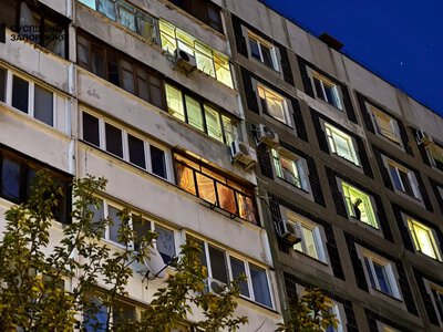 Запорожье атаковали дроны дважды за вечер: двое раненых