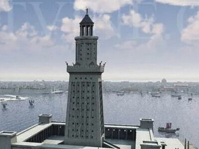 Археологи подняли со дна моря камни Александрийского маяка — одного из семи чудес света