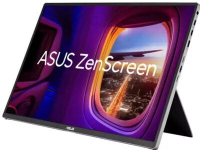Революция в портативных мониторах: Asus раскрыла возможности ZenScreen MQ16FC с OLED и сквозной зарядкой