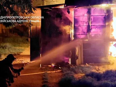 россияне атаковали Днепропетровскую область дронами, ранена 3-летняя девочка