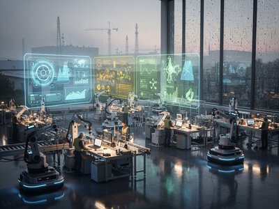 Умные заводы во время войны: Industrial AI меняет производство