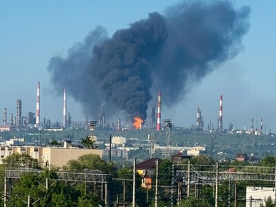  Зеленский подтвердил удар Сил обороны по Сызранскому НПЗ в россии 