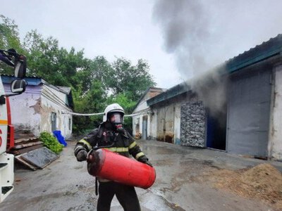  Магазин едва не взорвался при пожаре в Усть-Каменогорске 