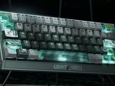 Киберпанк на клавишах: IQUNIX анонсировал лимитированные клавиатуры в стиле Ghost in the Shell
