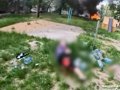 В Дружковке парамедики полиции спасли женщину с травматической ампутацией ноги после авиаудара