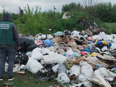 Поблизу Соколівки виявили два несанкціонованих звалища