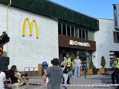 Ресторан McDonald's на Лукьяновке вновь открылся после российского удара