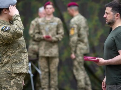 Зеленский поздравил бойцов Сил спецопераций с 10-й годовщиной создания ССО и наградил их государственными наградами