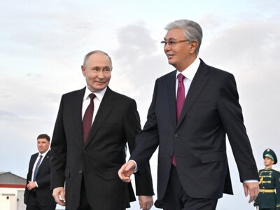  Синяя дорожка, домбра и государственный протокол: как в Астане встретили Владимира Путина 