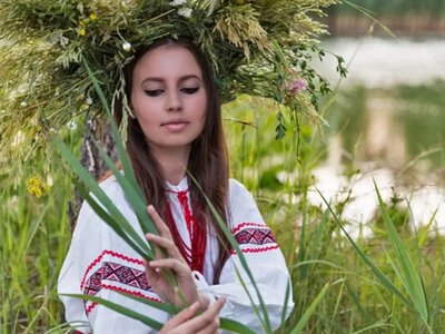 Украинцы отмечают «Зеленую неделю» и украшают свои дома оберегами