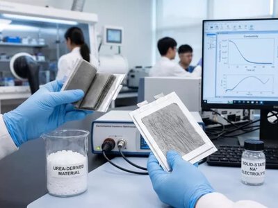 Революция в энергетике: ученые из Сингапура приручили взрывоопасные натриевые батареи с помощью мочевины